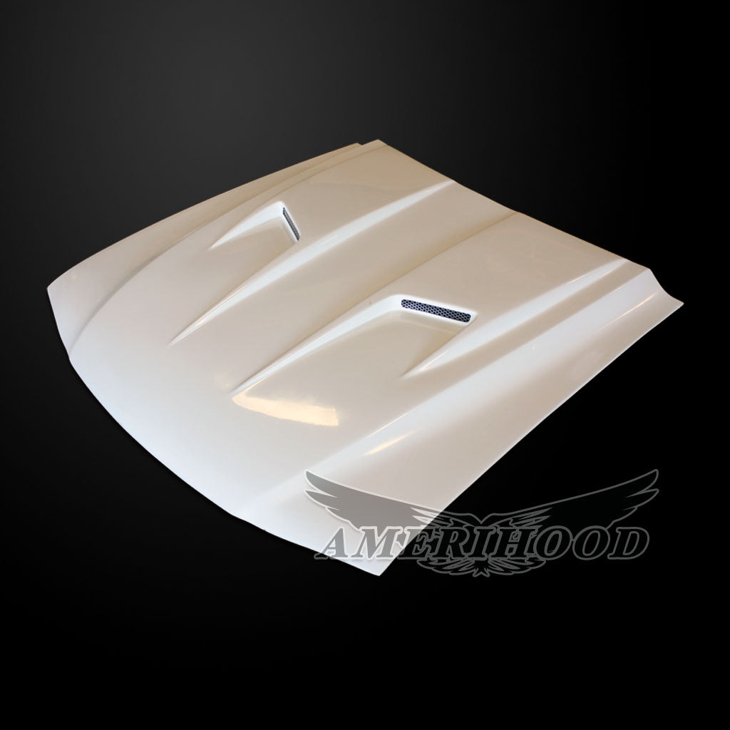 Ford Mustang 1994-1998 Type-3 Style Functional Heat Extraction Ram Air Hood